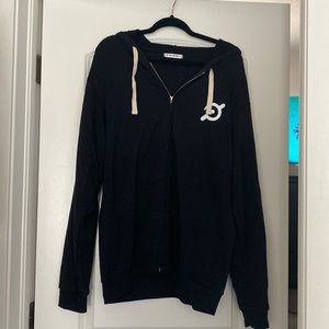 Never worn peloton hoodie with flower pattern